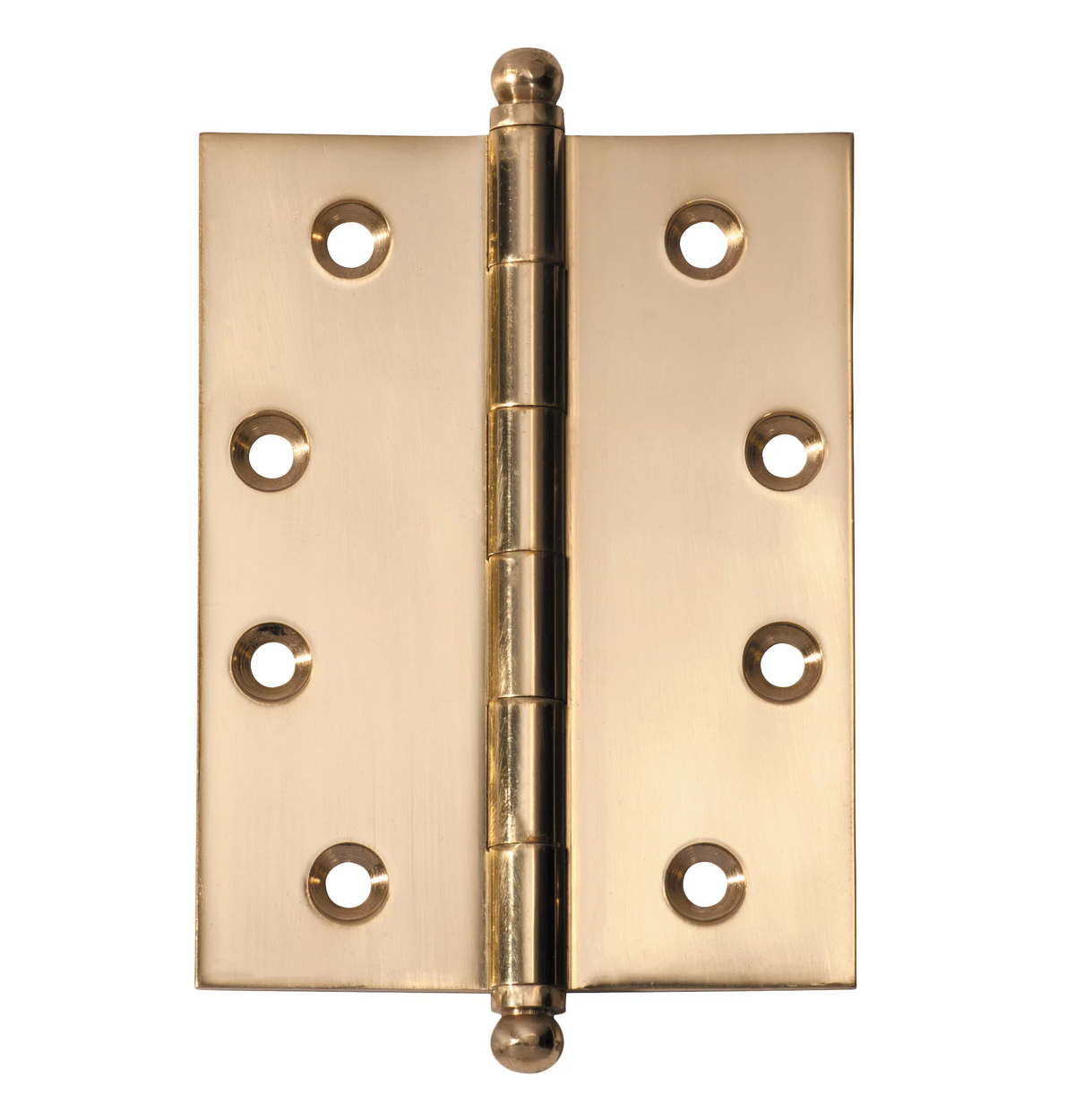 Loose Pin Hinge – H100xW75mm - Polished Brass