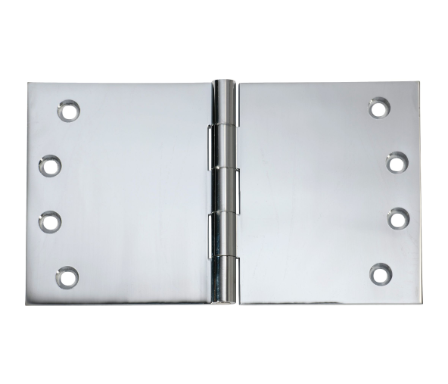 Broad Butt Hinge – H100xW175mm - Chrome Plated