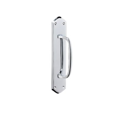 Offset Pull Handle on Backplate - H250xW50xP50mm
