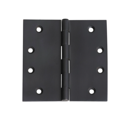 Fixed Pin Hinge – H100xW100mm - Matt Black