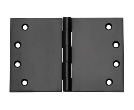 Broad Butt Hinge – H100xW150mm - Matt Black