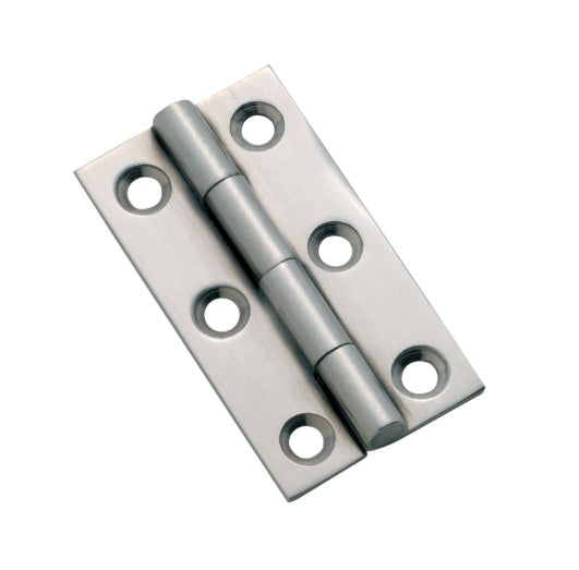 Fixed Pin Cabinet Hinge – H50xW28mm - Chrome Plated