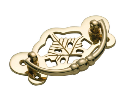 Maple Leaf Cabinet Handle – H45xW88mm