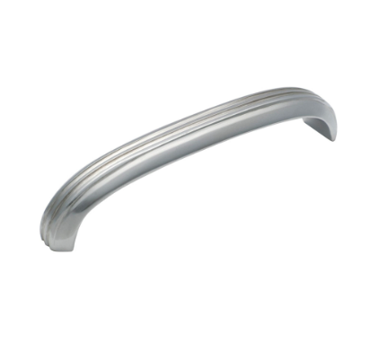 Deco Cabinet Pull Handle – Chrome Plated - L125xW20xP25mm