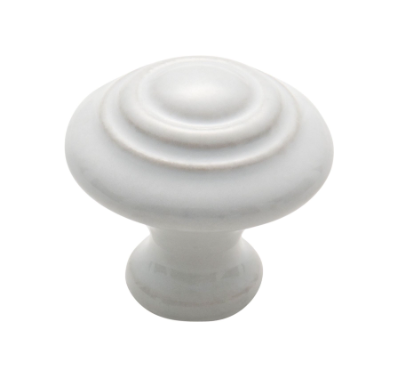 Domed Porcelain Cupboard Knob – D32xP31mm