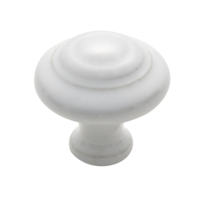 Domed Porcelain Cupboard Knob – D38xP37mm