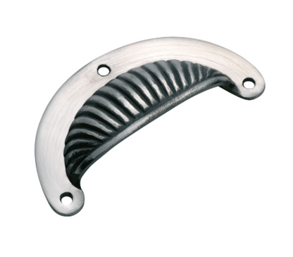 Fluted Drawer Pull - 90mm x 50mm