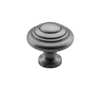 Domed Cupboard Knob - D32xP29mm - Polished Metal