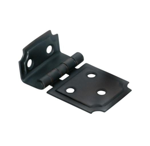 Square Offset Hinge - Antique Copper