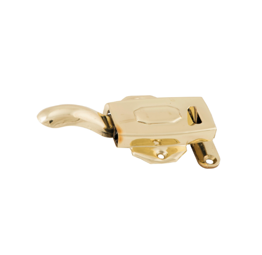 Kitchen Dresser Latch LH - Polished Brass