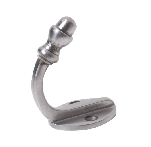 Acorn Robe Hooks - Polished Metal