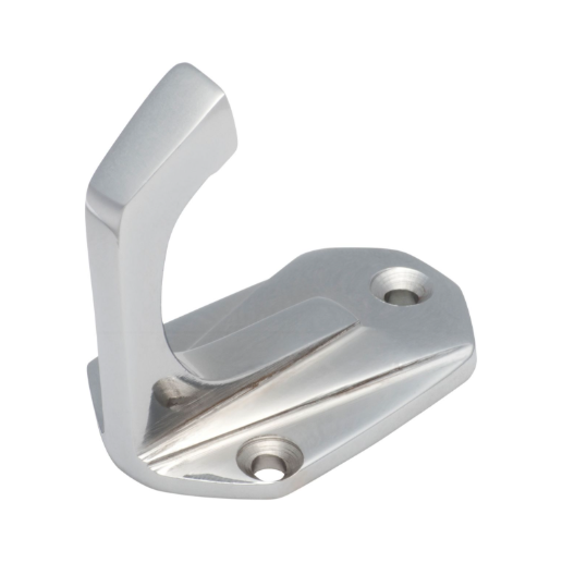 Deco Robe Hooks - Chrome Plated