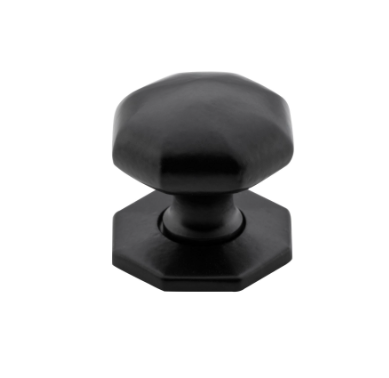 Octagonal Cupboard Knob – Iron D32xP36mm
