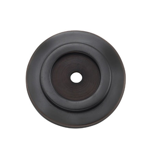 Cupboard Knob Backplate – D25mm - Antique Copper