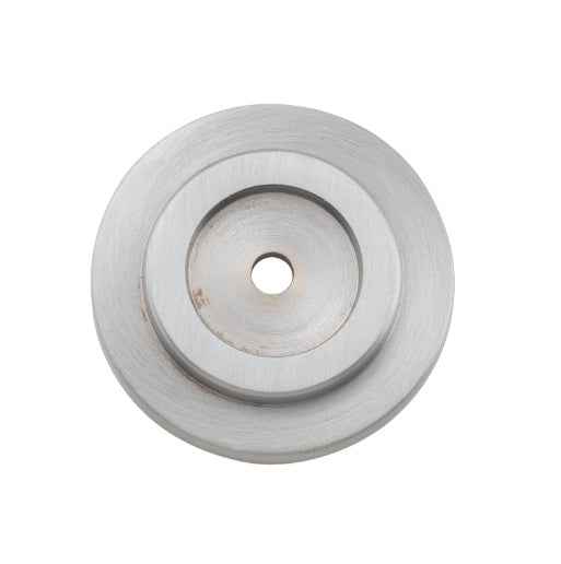 Cupboard Knob Backplate – D25mm - Satin Chrome