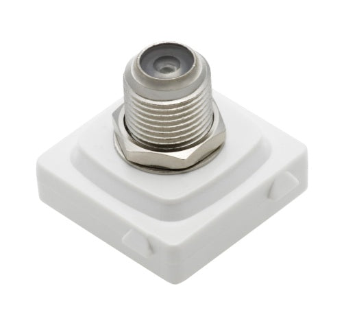 Socket Pay TV Mechanism F Connector - White