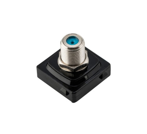 Socket Pay TV Mechanism F Connector - Black