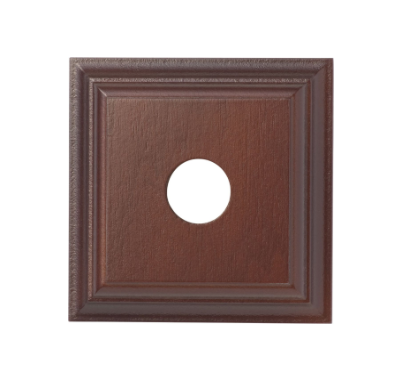 Single Switch & Socket Wood Blocks – Classic Profile - Cedar