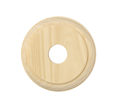Single Switch & Socket Wood Blocks – Traditional Profile - Pine