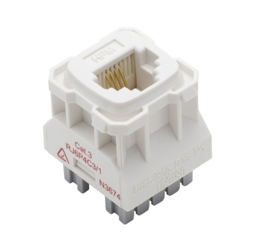 Phone Socket Mechanism - Black/White