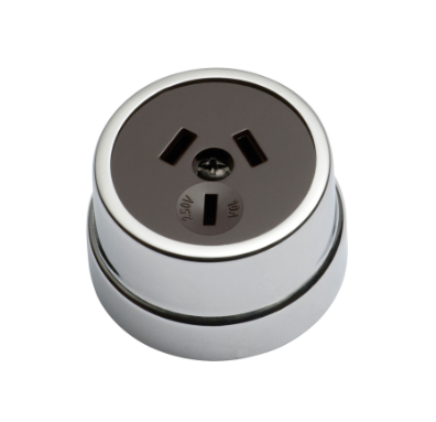 Traditional Sockets (Black) - Chrome Plated