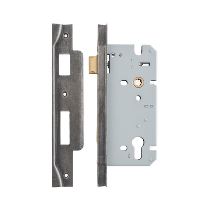 Rebated 85mm Euro Mortice Locks - 45mm Backset