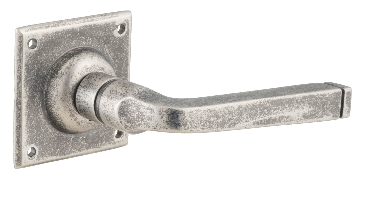 Menton Lever - Square Rose Backplate