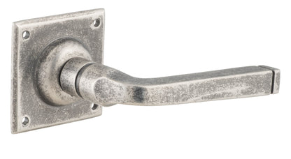 Menton Lever - Square Rose Backplate