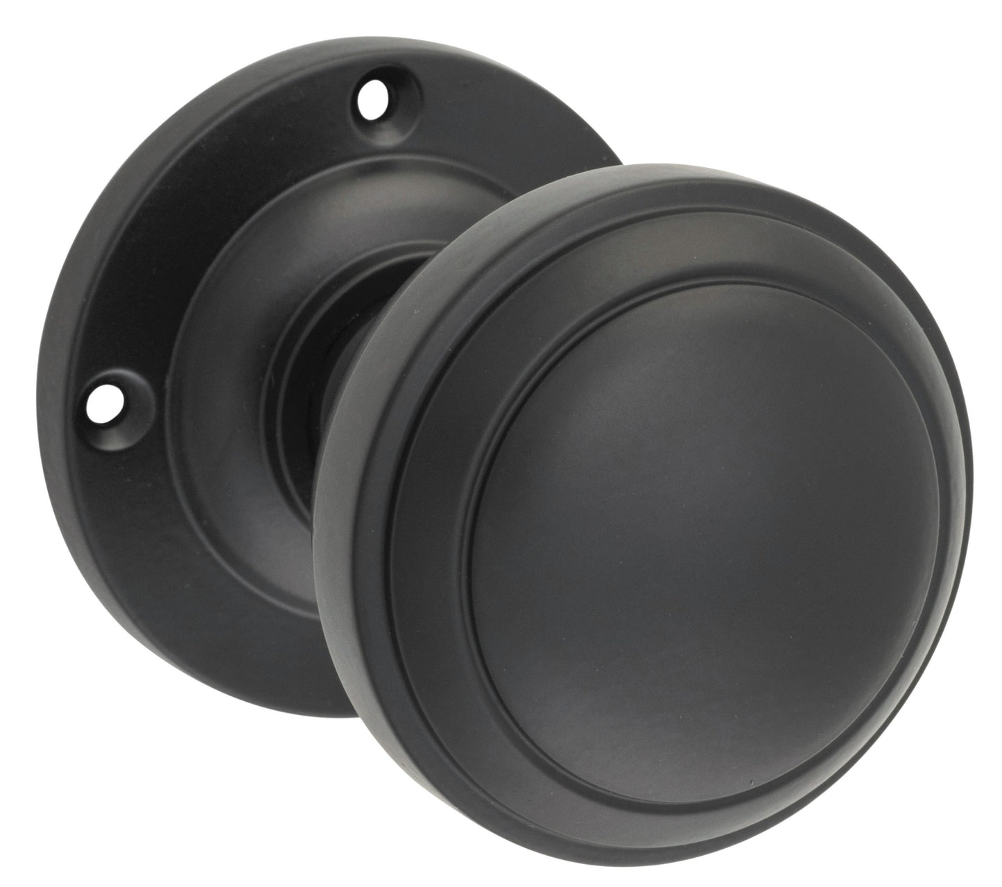 Milton Knob - Round Rose Backplate