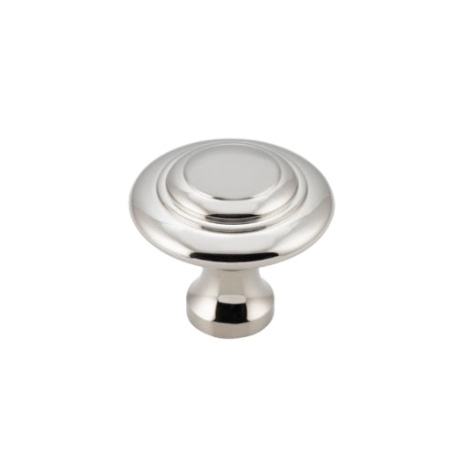 Domed Cupboard Knob – D38xP35mm - Polished Nickel