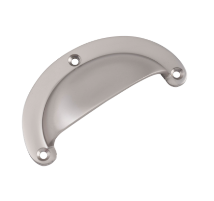 Classic Drawer Pull - Large - Satin Nickel
