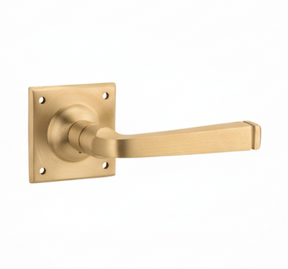 Menton Lever - Square Rose Backplate