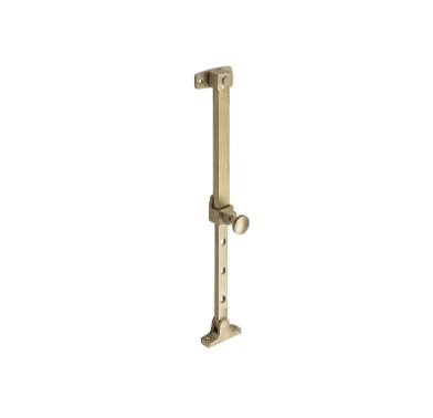 Telescopic Pin Casement Stay – L200-295mm - Satin Brass