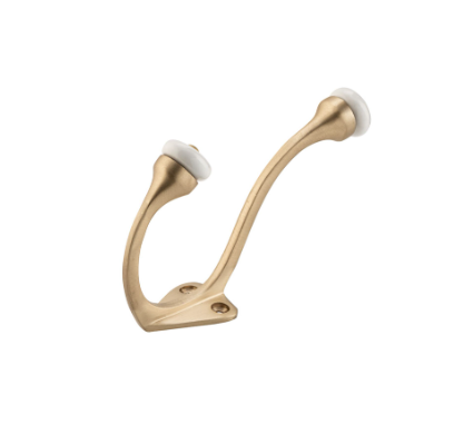 Porcelain Tip Hat & Coat Hooks