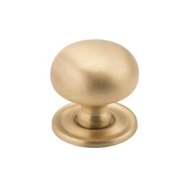 Classic Cupboard Knob – D32xP32mm - Satin Brass