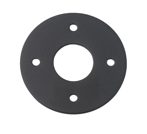 Adaptor Plate - Round - Matt Black