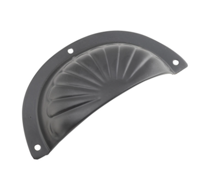 Fluted Drawer Pull - Sheet Brass