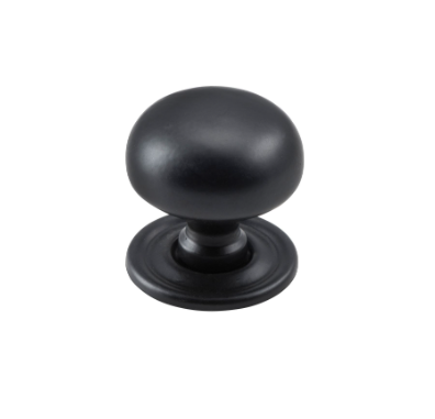 Classic Cupboard Knob – D32xP32mm - Matt Black