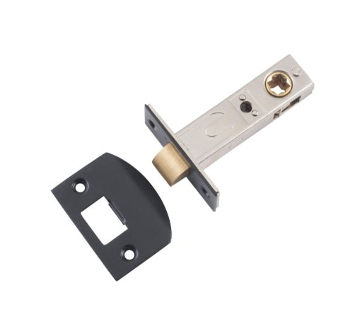 Split Cam Tube Latch – L60mm - Matt Black