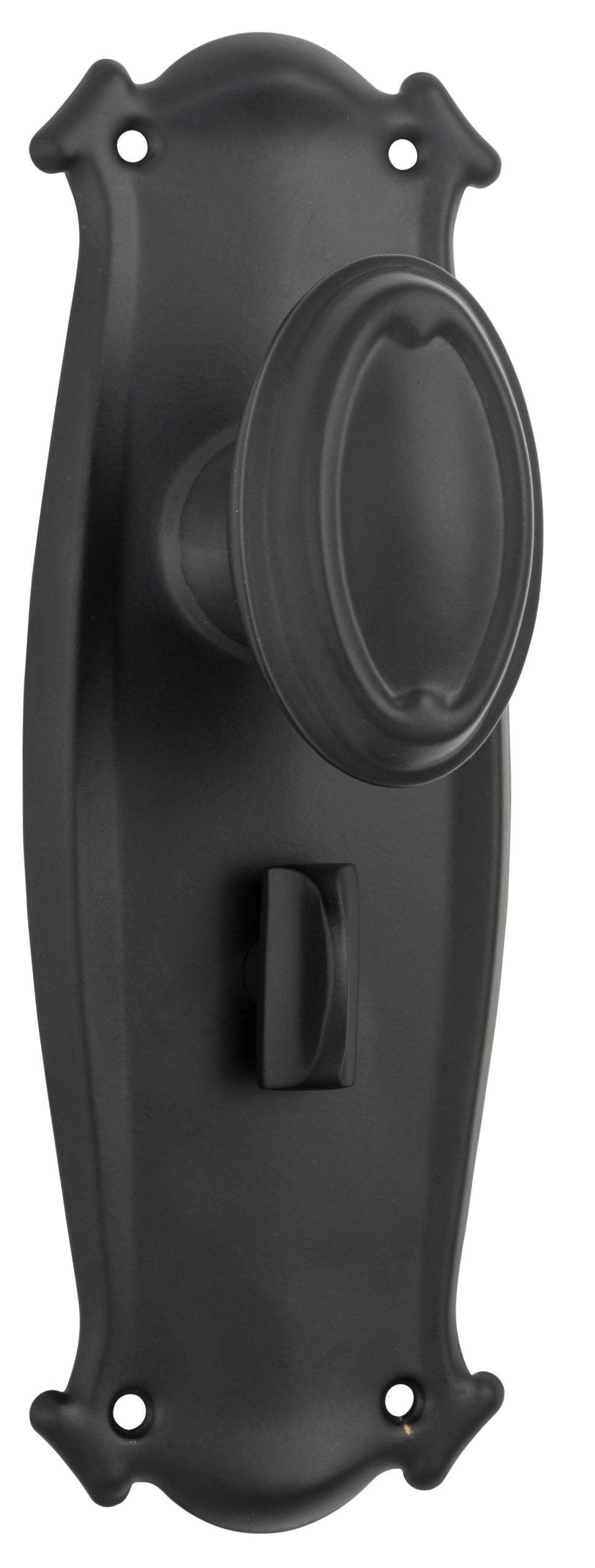 Bungalow Door Knob - Long Backplate