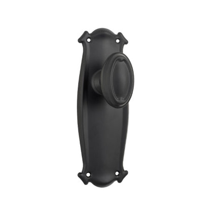 Bungalow Door Knob – Long Backplate