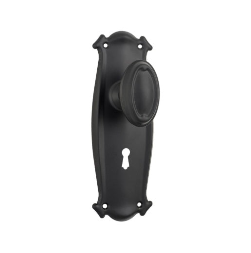 Bungalow Door Knob – Long Backplate