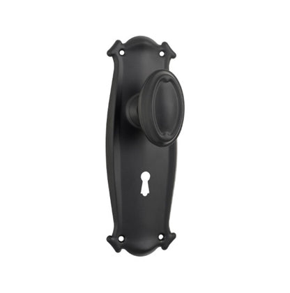 Bungalow Door Knob – Long Backplate