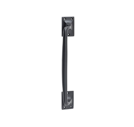 Offset Classic Pull Handle – H305xW42xP60mm - Matt Black