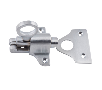 Fanlight Catch - Satin Chrome