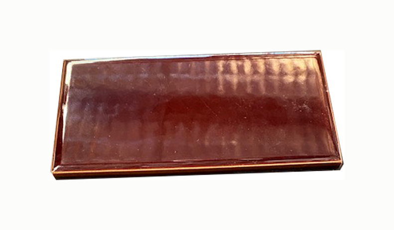 H & E Teapot Brown glazed fireplace tile in Sydney