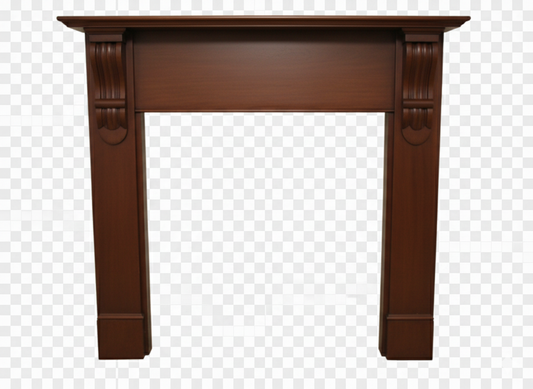 Timber Fireplace
