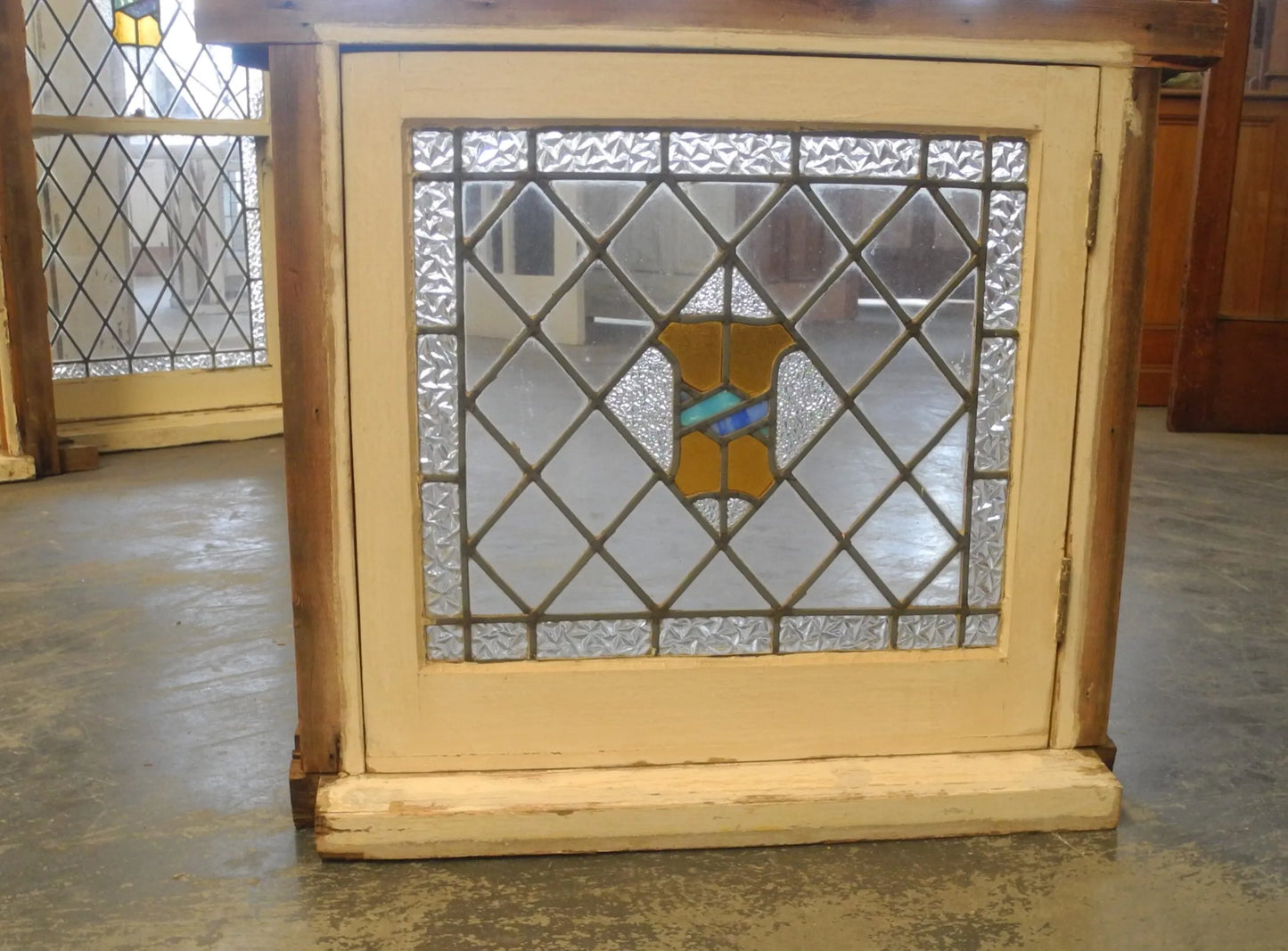 Small Casement Tudor Style Leadlight Window