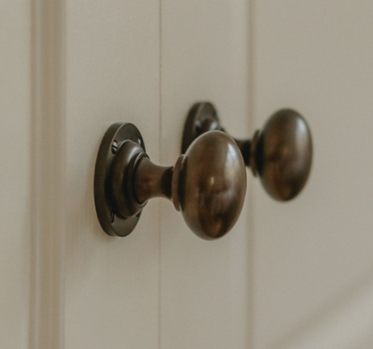 Victorian Knob – Round Rose