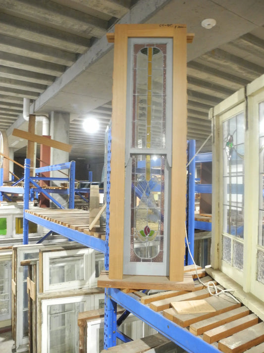 Double Hung Leadlight Window